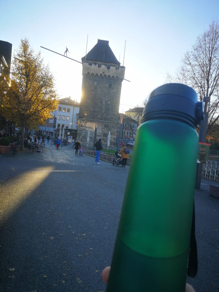 Trinkwasserspender in der Fußgängerzone