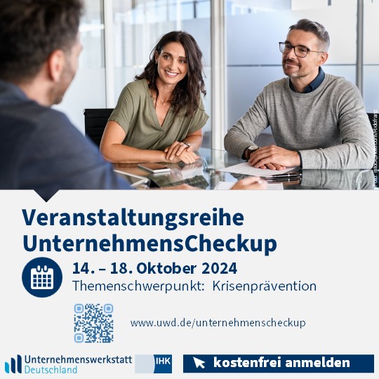 UnternehmensCheckup - Eventreihe beendet